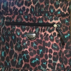 TWO Coach leopard print cross body purses 🤩